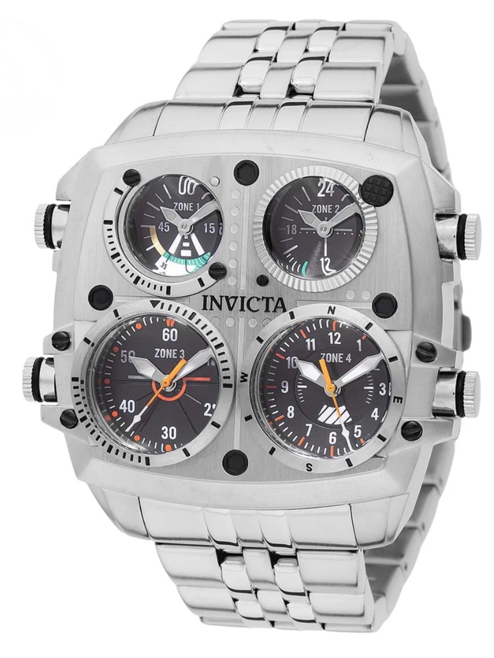Invicta Aviator Zulu Time Men's Watch 50mm